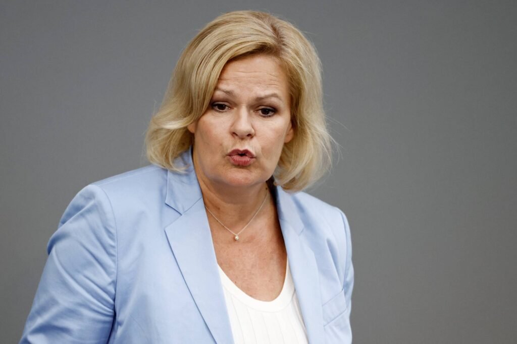 nancy faeser amerikanische wurzeln